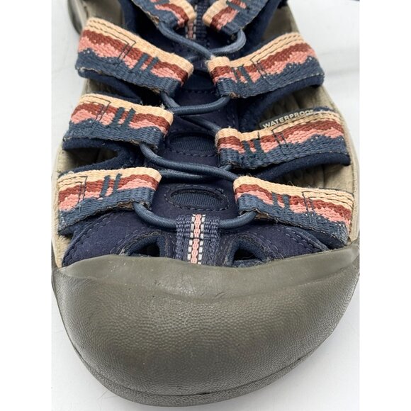 Keen Womens Newport H2 Walking Sandals Size 8 Blue Red Outdoors AW20 Bump Toe - Picture 7 of 15